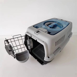 Boîte de <span class=keywords><strong>Transport</strong></span> pour animaux de compagnie, boîte Portable de voyage en plein air, Cage de <span class=keywords><strong>Transport</strong></span> en <span class=keywords><strong>avion</strong></span>, étui de <span class=keywords><strong>Transport</strong></span> en plastique pour animaux de compagnie, boîte de <span class=keywords><strong>Transport</strong></span> pour chiens et chats - Product Image 4
