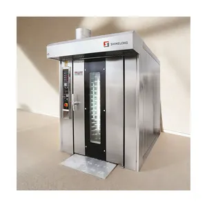 Commercial Digital Pizza Bread Gas Rotary Oven Electric Convection Bread Baking Oven for Bakery