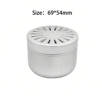 150ml drehbare Metall aluminium dose Minimalist ische feste Parfüm dose Formaldehyd entfernende Gel-Aromatherapie-Perlen