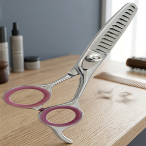 ASAP Ciseaux de coiffure professionnels pour chien, à lame droite, haute précision, pour toilettage et soins personnels, modèle 098-65-shar - Product Image 1