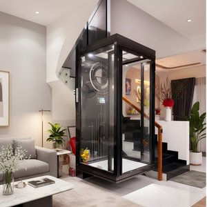 Mini Ascensor Residencial de 2 Pisos para Casa Pequeña, Elevador para 1 Persona, Ascensor para Villa, Interior/Exterior, para Personas Mayores o con Discapacidad - Product Image 2