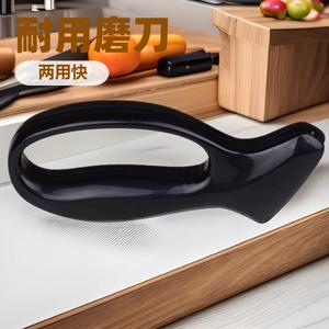 Afilador de Cuchillos Manual Mini de Acero Inoxidable, Multi-grano, para Cocina y Exteriores, Doble Uso, Herramienta de Afilado Rápido de Acero de Tungsteno - Product Image 4