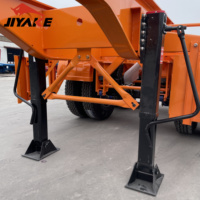 Nouvelle semi-remorque plateau Sinotruk, châssis squelette en acier de 40/20 pieds, cadre de remorquage, châssis porte-conteneurs, transport haute capacité