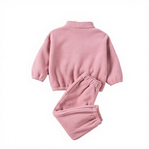 Chándal Deportivo Infantil de Invierno, 100% Algodón, Personalizado al por Mayor, Cálido, Transpirable, Lavado, de Alta Calidad, Estampado y Liso - Product Image 3
