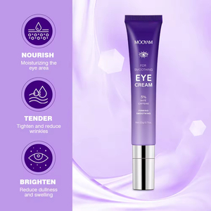 Crema Contorno de Ojos OEM 5% <span class=keywords><strong>Mate</strong></span> con Cafeína, Retinol y Ácido Hialurónico para Ojeras y Bolsas, MOOYAM 20g, Crema de Ojos con Colágeno - Product Image 4