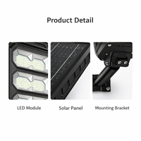 Lampadaire Solaire LED SMD Intégré Tout-en-un 300W à Prix de Gros Chine, Étanchéité IP65, Batterie LiFePO4 pour Usage Paysager et Routier