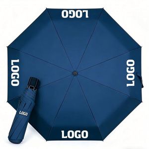 High Quality Oem Wholesale Manual Uv Resistant <b>Windproof</b> Waterproof 8 Bone for Business Promo Gift Custom Logo <b>Umbrella</b> - Product Image 1