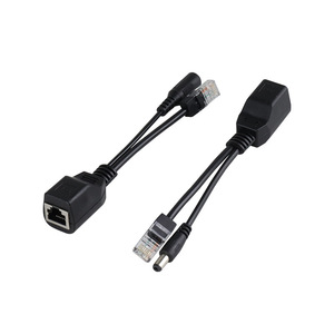 ตัวแยกสัญญาณ PoE 12V แบบตรงผ่านโมดูลจ่ายไฟเครือข่าย ชุดขั้วต่อตัวผู้ตัวเมีย - Product Image 4