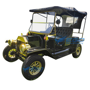 รถโบราณไฟฟ้าสุดหรูสไตล์เรโทรคลาสสิกสำหรับการท่องเที่ยวชมวิว - Product Image 3