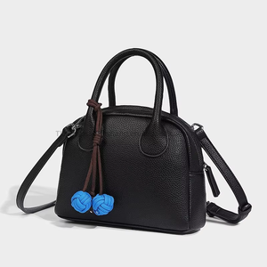 New Women's Design Ball <b>Bag</b> Versatile Fashionable Crossbody Shoulder Handbag PU <b>20L</b> Capacity Zipper Closure Tanjing - Product Image 1