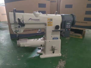 AS341 Nouvelle machine à coudre industrielle pour chaussures en cuir, point unique, lit cylindrique, 400W, épaisseur 13mm, garantie 1 an - Product Image 4