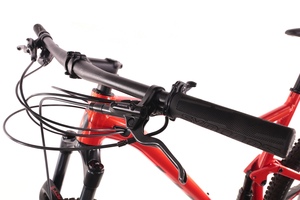 Bicicleta Híbrida de Alto Rendimiento con Horquilla de Fibra de Carbono de 6 Velocidades para Adultos, para Carreras y Saltos en Terreno Difícil, con Doble Suspensión y Cuadro Totalmente Resistente a Impactos - Product Image 5