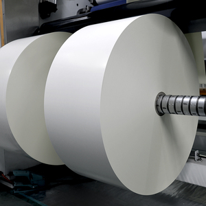 Les fabricants de papier enduit perlé étiquette auto-adhésive matière première étiquette papier à écrire <span class=keywords><strong>bobine</strong></span> de papier - Product Image 3
