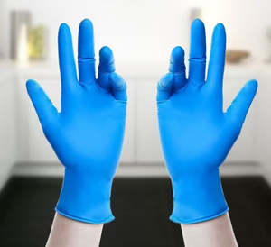 Guantes de Nitrilo para Laboratorio, Tallas S/M/L, 100 Unidades por Caja - Product Image 2