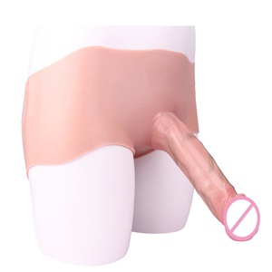 Best Selling <b>Harness</b> Dildo 8 Inches Hollow Strap on Dildos for Men Dildo Pants With Silicone Material - Product Image 1