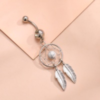 316L Ombilical Nail Conch étoile de mer Nombril Anneaux Nombril Anneau Corps Ventre Piercing Bijoux pour Femmes Plage Ventre Nombril Anneaux