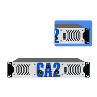 Amplificateur CA2U à faible puissance avec transformateur toroïdal 4 ohms, boîtier métallique pour spectacles, conférences et karaoké à domicile