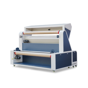 High Quality Factory Knitted Width Fabric Inspection Rolling Machine With Tension Control Heat Press Machine