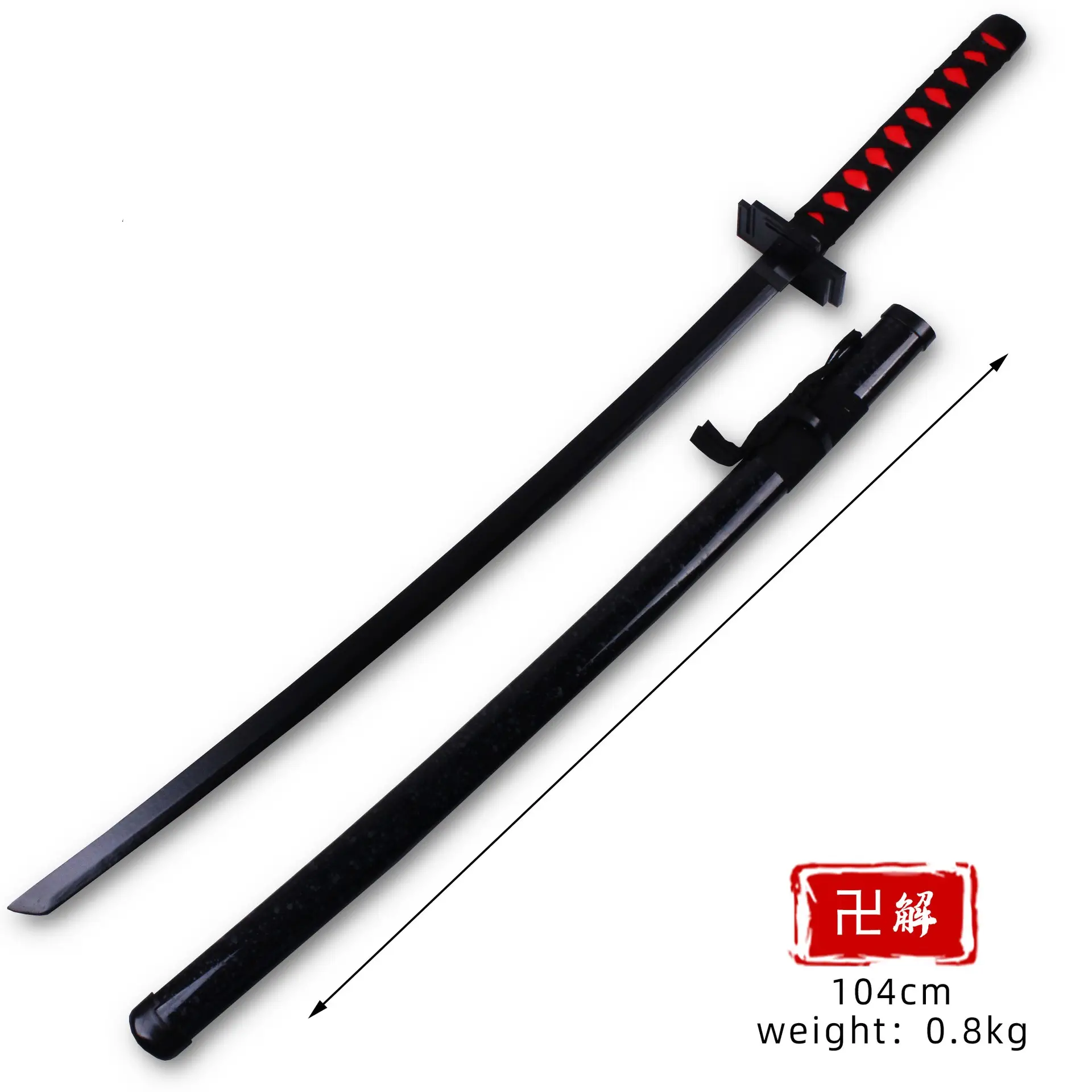 Hot Selling Bleach Sword Bankai Cutting Moon Anime Sword Toy Swords