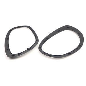 Mini F60 F61 Headlight Trim Frame 51137388117 Jet Black <b>ABS</b> Front Light Cover Pair - Product Image 2