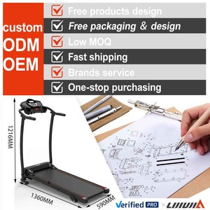 Lijiujia, precio barato de fábrica, <span class=keywords><strong>plegable</strong></span>, uso doméstico, pantalla LED, inclinación Manual, almohadilla para caminar, Mini <span class=keywords><strong>cinta</strong></span> de <span class=keywords><strong>correr</strong></span> eléctrica - Product Image 3