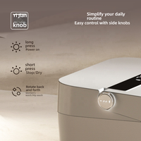 Vente en gros de toilettes intelligentes, commodes avec siège chauffant automatique, chasse d'eau électrique, bidet électrique, toilettes intelligentes pour salle de bain d'hôtel