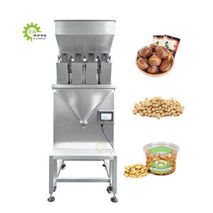ZXSMART Máquina de embalaje de pesaje lineal de 4 cabezales semiautomática de alta eficiencia - Product Image 1