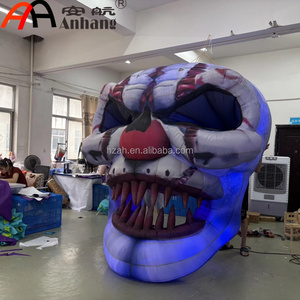 Cabeza de <span class=keywords><strong>Payaso</strong></span> Inflable Gigante para Publicidad con Tela Oxford, Luz LED y Control Remoto, Fácil de Instalar para Uso en Exteriores en Halloween - Product Image 6