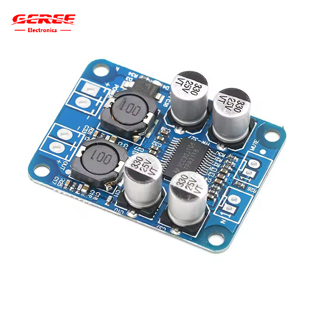 New Chip TPA3118 Digital Amplifier Module PBTL Mono Module Amplifier Stereo 60W MINI Amplifier 12V Board 32 Pin Curcuit Board