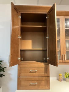 Petits meubles de cuisine design d'intérieur moderne Armoires de cuisine RTA à cadre en bois massif Ensembles complets - Product Image 6