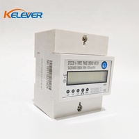Pengukur Jam Listrik 3P, Layar LCD Digital 3P Tipe Rel Din Tiga Fase
