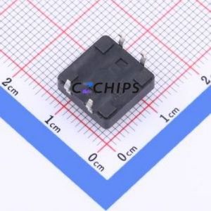TSF001A06026A Tactile Switch DIP-4P,12x12mm Switch Round Button 2.6N Through Hole 12mm - Product Image 2