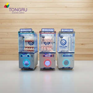 Custom Coin-Operated Crazy Claw Machine Multiple Plug Rentable Mall Toy con 2 Garras FECs Doll Crane Sales - Product Image 1