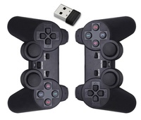 Manette sans fil pour ordinateur 2025, système double, USB 2.4G, pour Android TV Box, jeu, deux personnes, multifonctionnelle, support de rangement