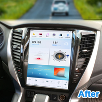 Vídeo del coche Android cámaras traseras viewdvd Player Para Mitsubishi Pajero Sport 2016 2017 2018 2019 GPS pantalla táctil del coche