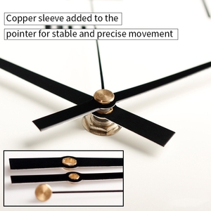 Orologio <span class=keywords><strong>da</strong></span> <span class=keywords><strong>Parete</strong></span> Moderno Argento Silenzioso per Ufficio Sala Riunioni Arredamento Casa Regalo Quadrante Grande Nuovo Arrivo Scelta Popolare Look Professionale - Product Image 5