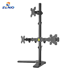 Support d'écran pivotant à mouvement complet DW230-T LCD <span class=keywords><strong>pour</strong></span> écrans de 17 à 27 pouces, support de tablette, support triple ou double <span class=keywords><strong>pour</strong></span> écrans <span class=keywords><strong>PC</strong></span> - Product Image 2