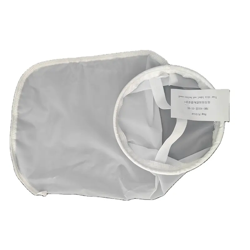 New food grade filter bag nylon polyester mesh liquid filter bag best selling in 2024