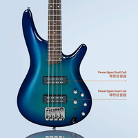 Siap Kirim untuk Gitar Bass Elektrik IbN SR300EB 4-String Solid Body dengan Back/Side Maple dan Fingerboard Rosewood