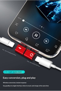 Adaptateur audio auxiliaire <span class=keywords><strong>Jack</strong></span> 3,5 mm, convertisseur pour écouteurs, prise en charge du contrôle du volume des appels, compatible avec les adaptateurs pour casques - Product Image 6
