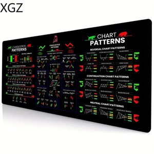 <span class=keywords><strong>Tapis</strong></span> de Souris et Clavier Gaming Grand Format à Motif de Graphiques Boursiers avec Raccourcis Clavier, <span class=keywords><strong>Tapis</strong></span> de <span class=keywords><strong>Bureau</strong></span>, Accessoires de <span class=keywords><strong>Bureau</strong></span> - Product Image 1