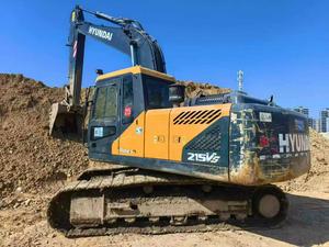 Excavadora de cadenas Hyundai 215VS usada, excavadora hidráulica de 25 toneladas para construcción y movimiento de tierras - Product Image 1