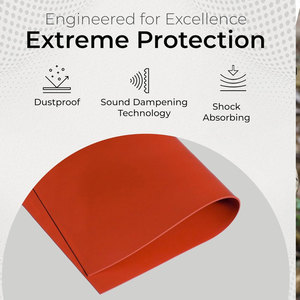 Tapete <span class=keywords><strong>de</strong></span> Silicona <span class=keywords><strong>de</strong></span> Grado Alimenticio, No Tóxico, Inodoro, Resistente al Aceite, Cortable, Resistente al Calor, Impermeable, para Cocina y Repostería - Product Image 2