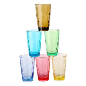 Gobelets à vin en plastique incassable de style américain, couleurs ton sur ton, capacité 10-1200 ml, pour les fêtes - Product Image 2