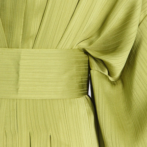 Nouveauté robe décontractée à manches longues à prix d'usine pour femmes, robe longue plissée <span class=keywords><strong>Falbala</strong></span> mince, vêtements pour femmes - Product Image 6