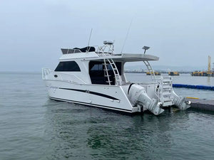Bateau Moteur Rapide de Pêche en Aluminium de 10m (30 Pieds) – Yacht Cabin Cruiser ou Catamaran <span class=keywords><strong>Maison</strong></span> à Vendre - Product Image 4