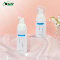 Bouteille en mousse givrée de 60ml, récipient vide de voyage pour cosmétiques blancs, bouteille de dentifrice pour mousse