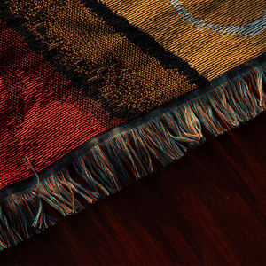 بطانية منسوجة من نسيج الجاكار والقطن والبوليستر بتصميم مخصص وبجودة عالية للبيع بالجملة - Product Image 5