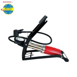 Pompe à pied multifonctionnelle à haute pression pour pneus de voiture et de bicyclette, <span class=keywords><strong>gonfleur</strong></span> de ballon avec manomètre - Product Image 1