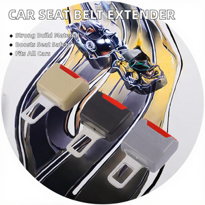 Extension de ceinture de sécurité de voiture en polyester en gros, sangle de sécurité, rallonge de prise, basée sur des informations - Product Image 3